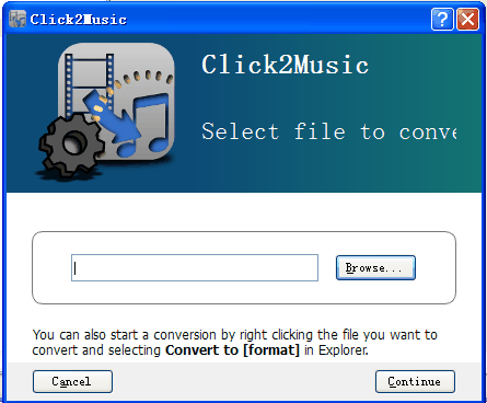 音乐\/歌曲格式转换器(Click2Music) 2.0 官方免