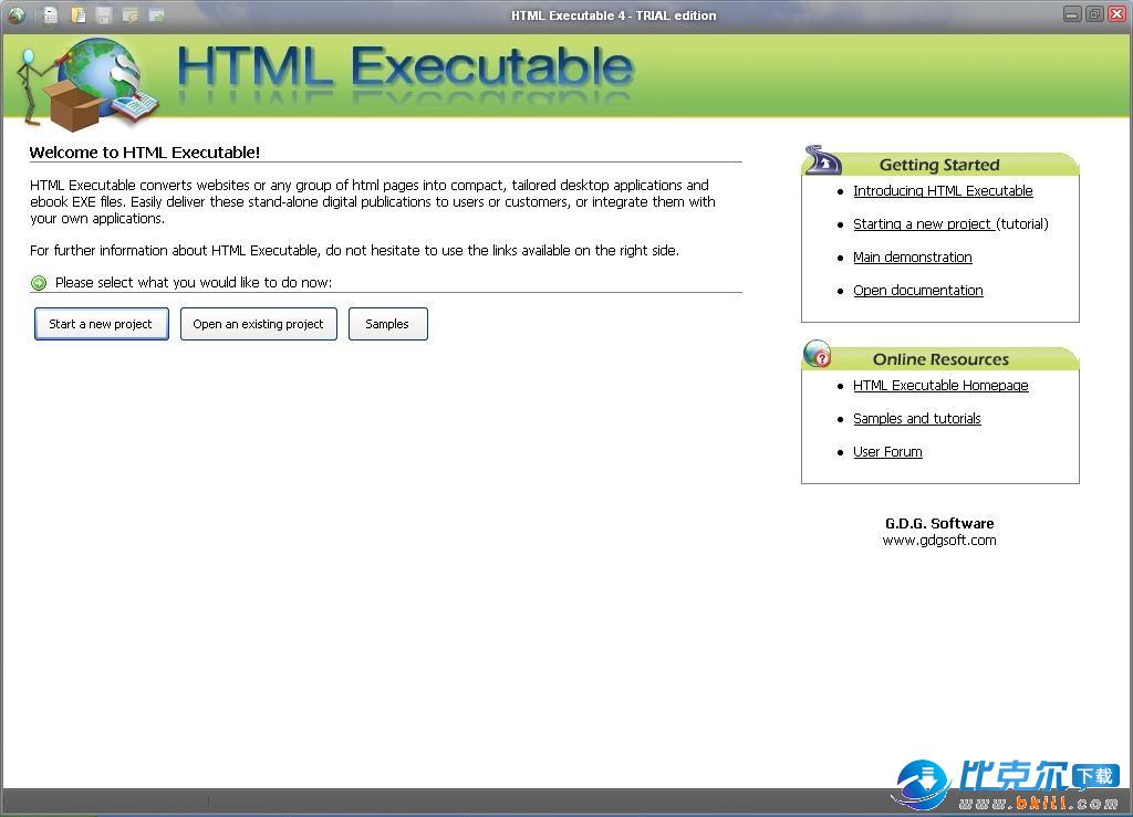 EXE(HTML Executable) 4.5 Ѱ