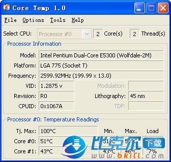 Core Temp(CPU¶ȼ)