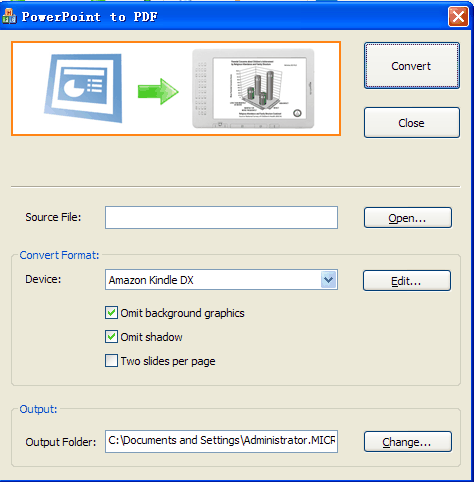 PPT转PDF软件(PowerPoint to PDF)下载 V0.2