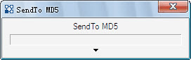SendTo MD5(ȽMD5ֵ)