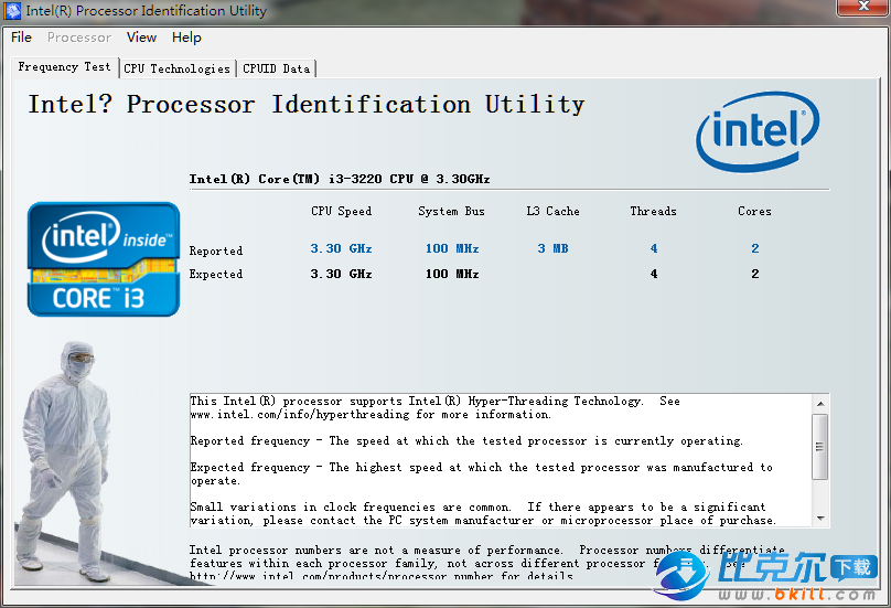 Intel Processor Identification(ӢضCPU)