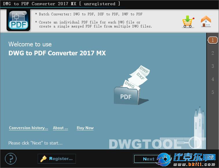 DWG to PDF Converter MX(DWGתPDF)