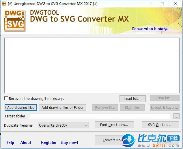 DWGתSVG(DWG to SVG Converter MX)