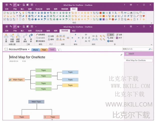OneNote˼άͼ(Mind Map for OneNote)